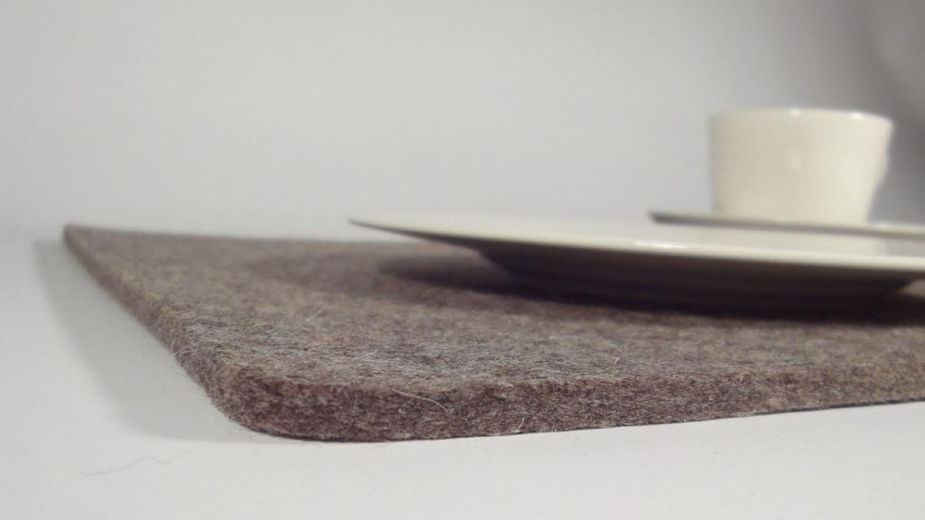 Filz Tischset mit 5 mm Stärke