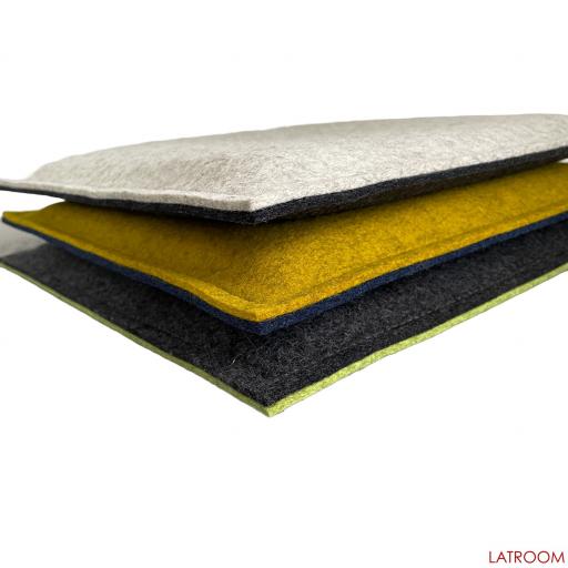 Filz Sitzkissen | Form: eckig