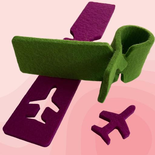 Koffer Gepäck Anhänger Flugzeug (5)