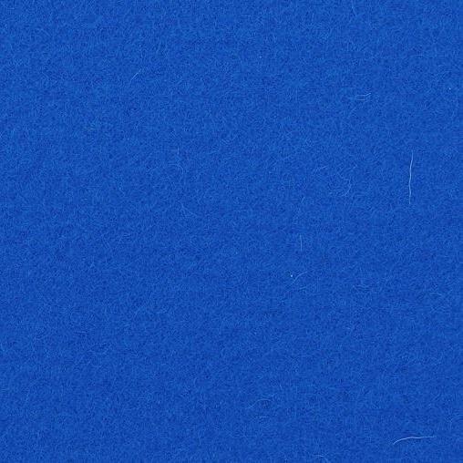 Filz Sitzauflage rund - Farbe: Hellblau - uni