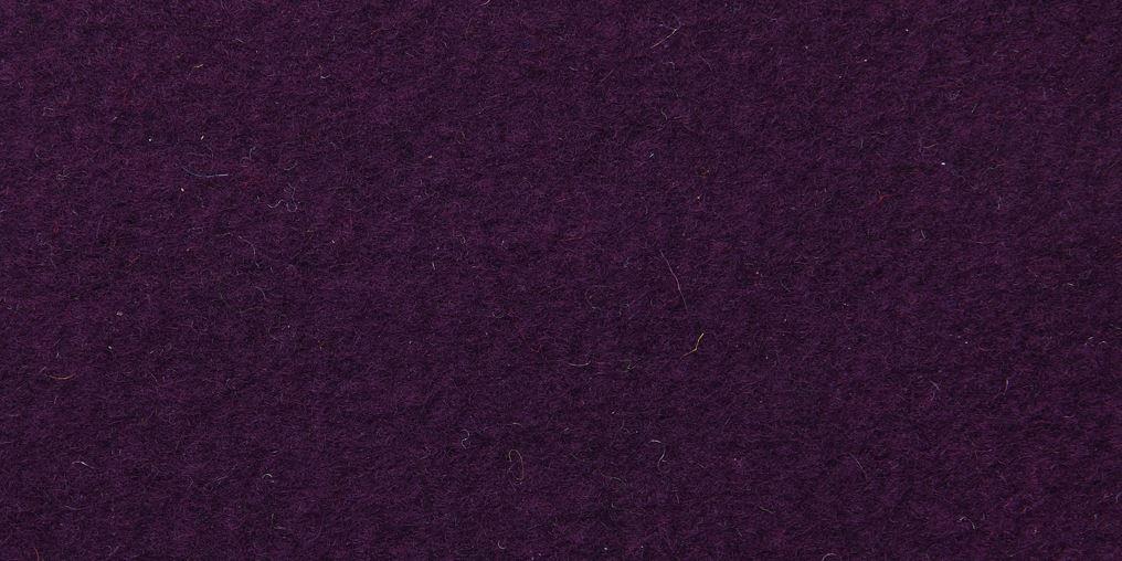Aubergine meliert Filz Farbe