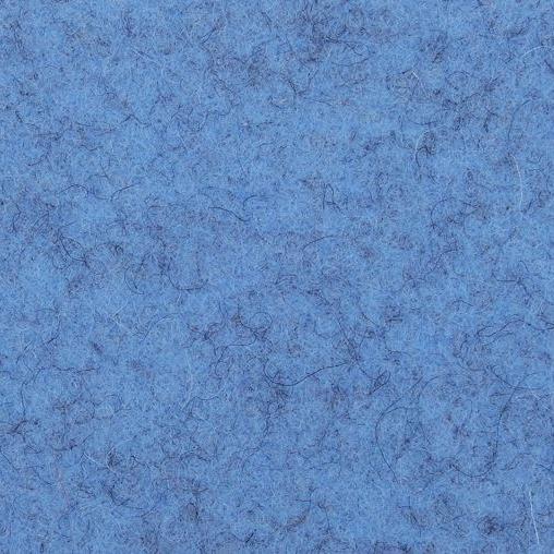 Filz - Farbe: Gletscherblau meliert