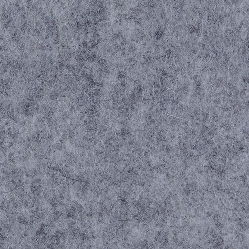 Filz - Farbe: Hellgrau meliert