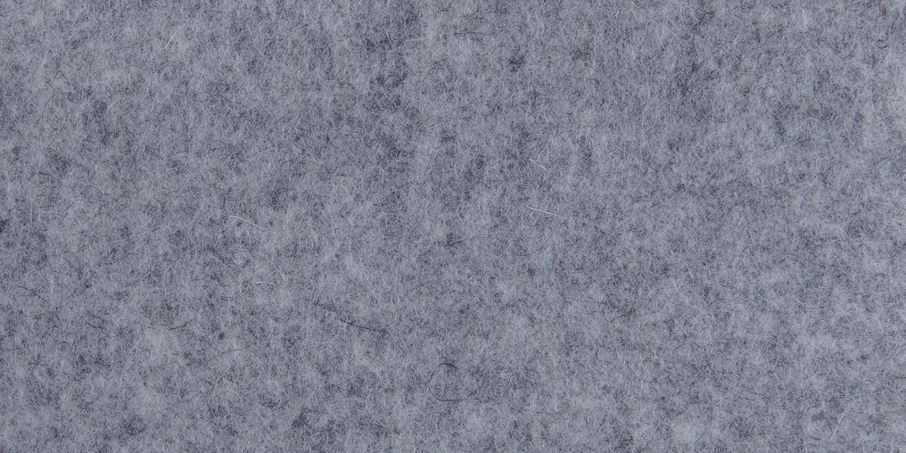 Filz - Farbe: Hellgrau meliert