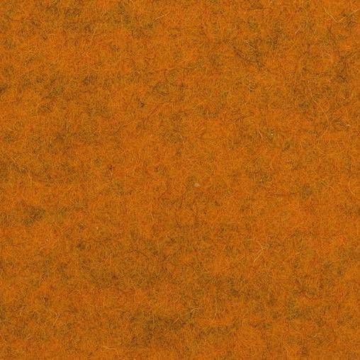 Filz - Farbe: Orange meliert