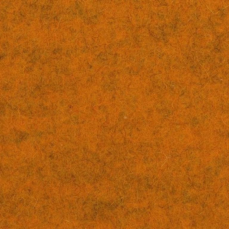 Filz - Farbe: Orange meliert