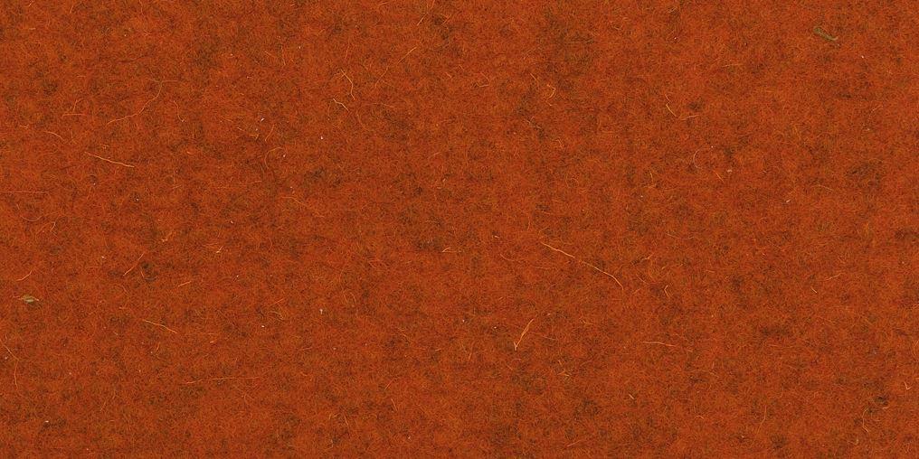 Filz - Farbe: Rost meliert