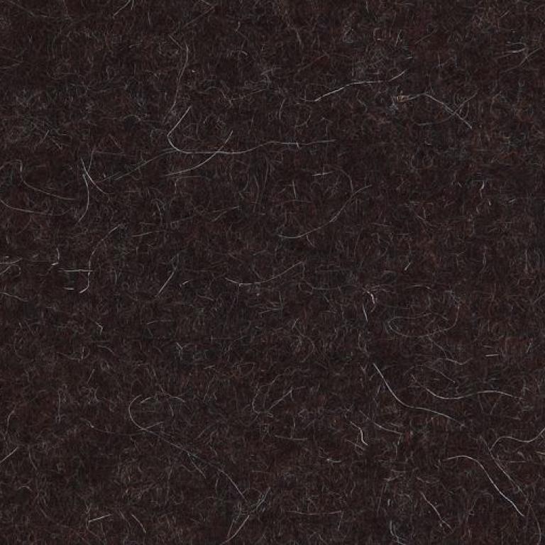 Filz - Farbe: Trüffelbraun meliert