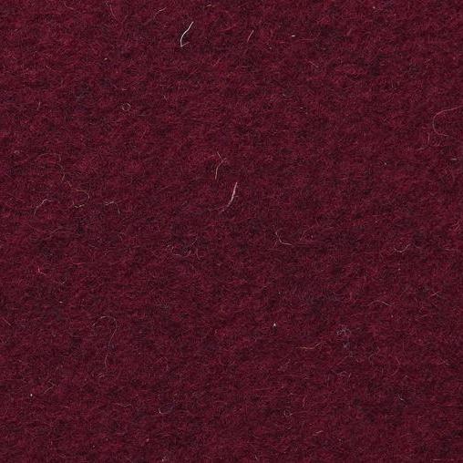 Filz - Farbe: Weinrot meliert