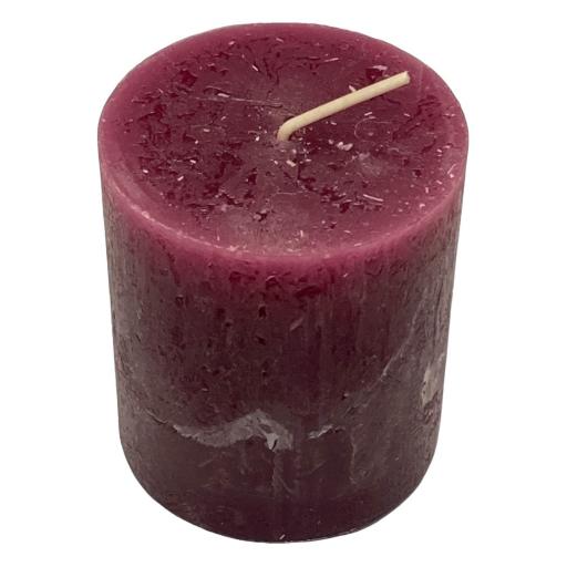 Kerze Rustic - Farbe X - Durchmesser 7 cm - Höhe Y (28)