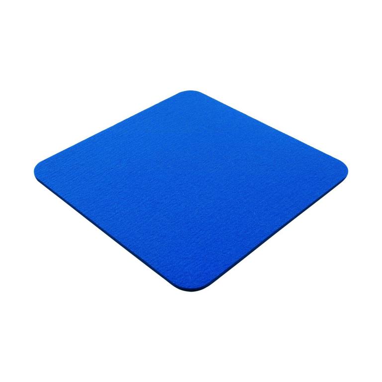 Filz Sitzauflage mit abgerundeten Ecken - Farbe: Hellblau uni