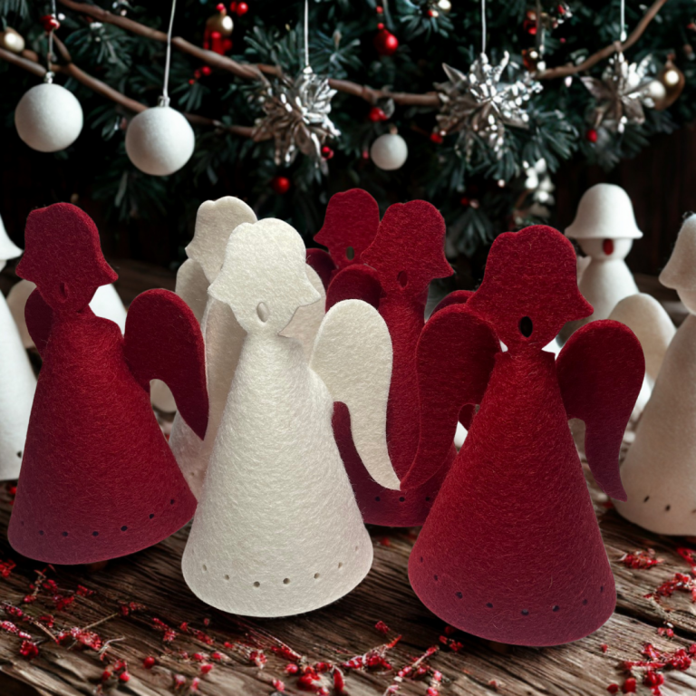 Weihnachtsengel als Dekoration